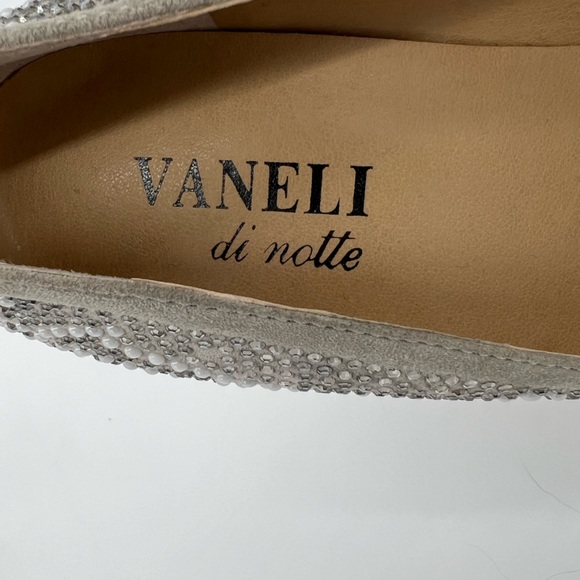 VANELI di Notte Suede Gray Embellished Pumps Shoes Size 4.5M - Picture 11 of 11